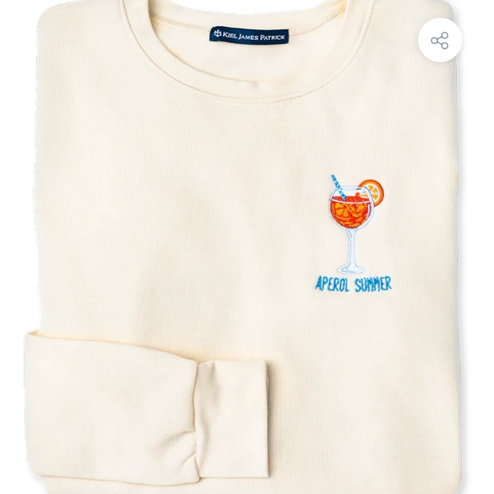 Kiels James Patrick aperol spritz sweatshirt